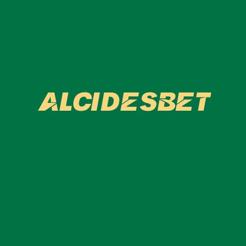 Logo da ALCIDESBET