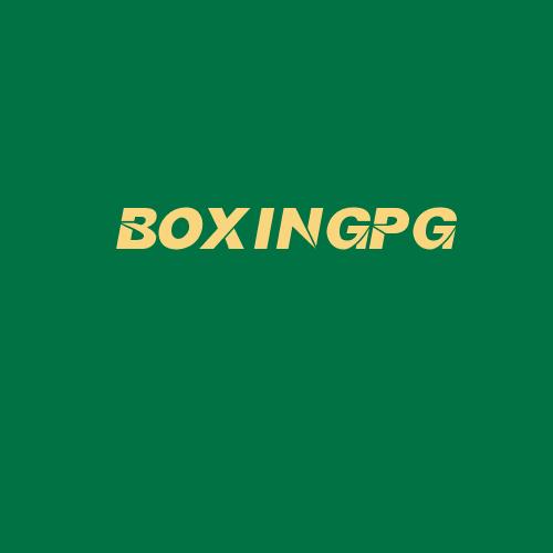 Logo da BOXINGPG